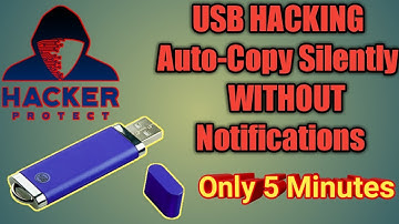 How to Make Usb Hacking Pendrive Auto-Copy Silently Without Notifications