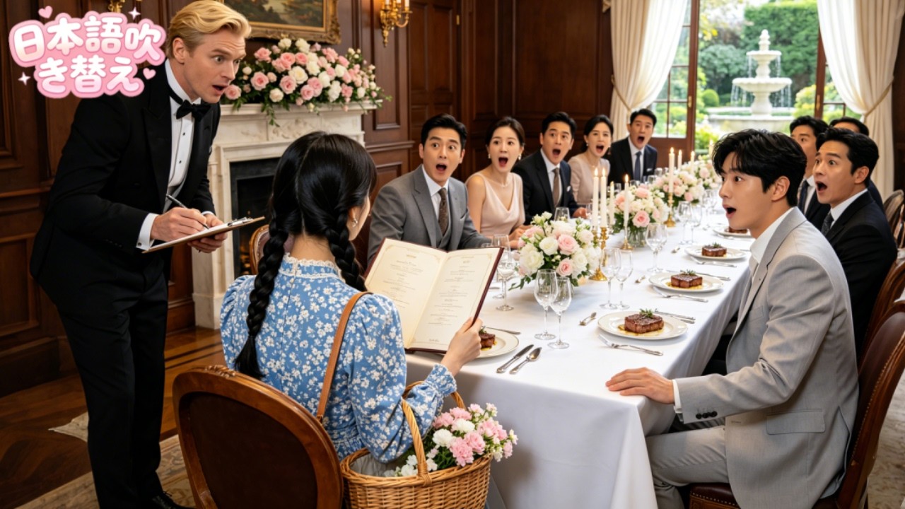 The CEO deliberately took the village girl to a foreign restaurant. But she ordered in fluent French! Everyone was astonished! Love! #drama #中国ドラマ#ショートドラマ#社長