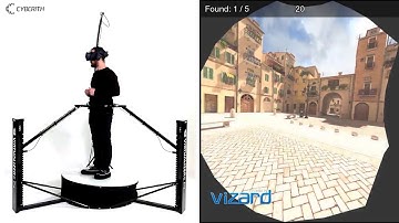 Vizard VR Toolkit Now Supports Cyberith Virtualizer 2D Treadmill