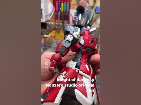 nonzero studio knight of night sky model kit