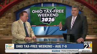 Ohio Tax Free Weekend 2026