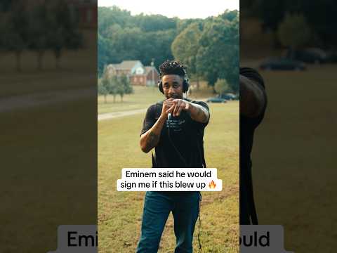 Eminem said he would sign me if this blew up ???? #eminem #slimshady #rap