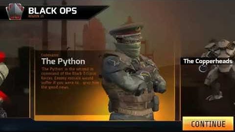 Kill Shot Bravo Region 15 Black Ops Mission #4 - Kill The Python