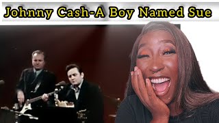 First time reacting to Johnny Cash- A Boy Named Sue 😀😀😀