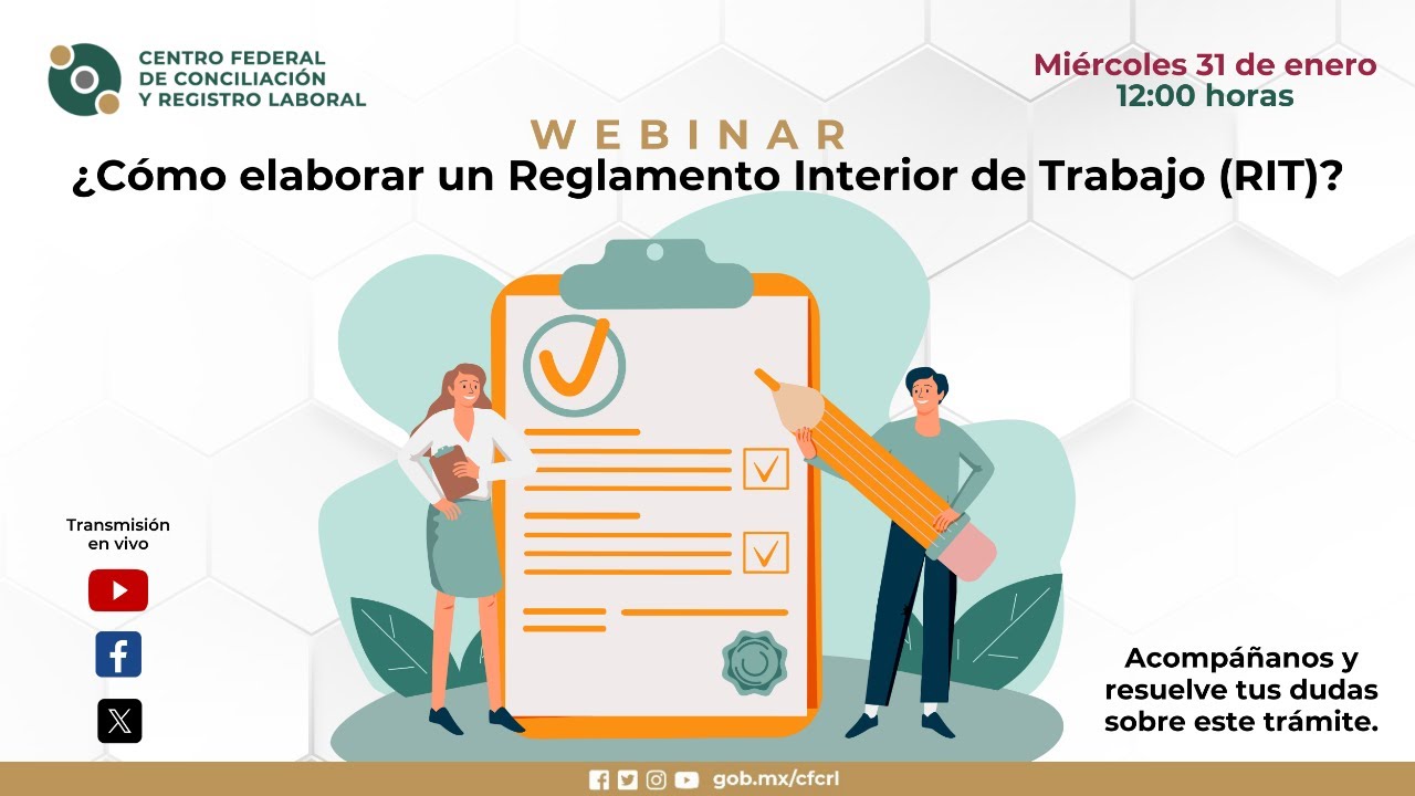 Reglamento Interior De Trabajo De Una Empresa www.youtube.com