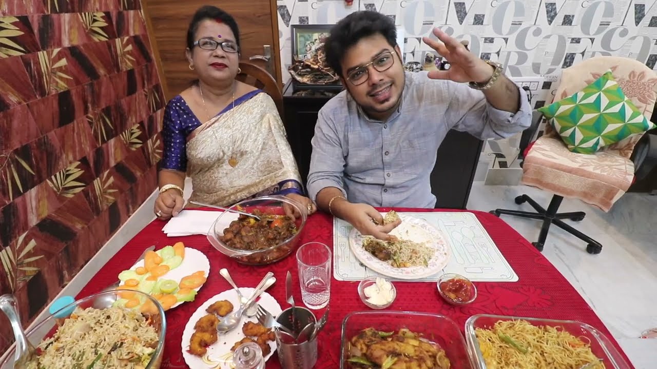 নতুন ঘরে জমিয়ে Chinese খাওয়া দাওয়া হলো