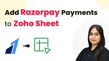How to Add Razorpay Payments to Zoho Sheet Automatically