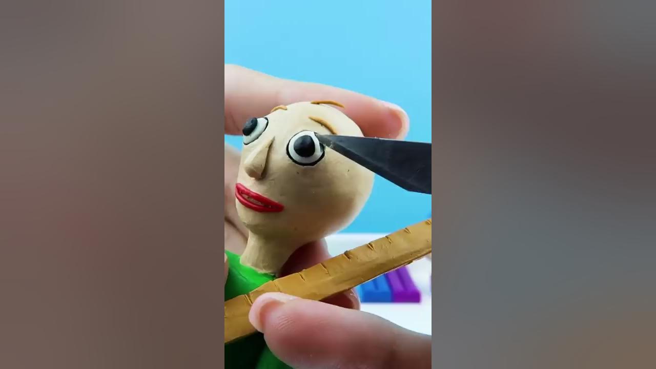 Slendy transforming into Baldi's Basics EXE➤ timelapse. Made from