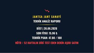 JANTS Hisse Analiz - #jants #jantsa