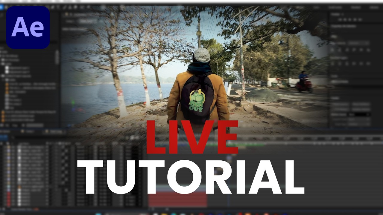 🔴Learn After Effects LIVE | Real Time Video Editing Tutorial - YouTube