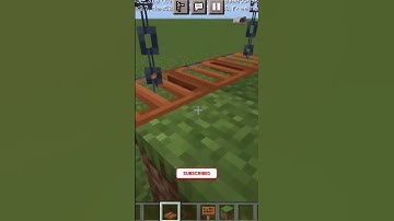 Simple Tree Swing in Minecraft Build Hack 💯 #shorts #minecraft #aftab90gaming