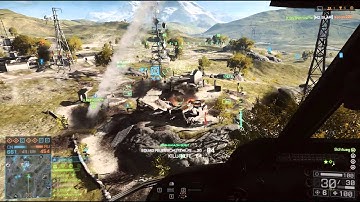 Battlefield 4 - Triple Kill + Little Bird Action
