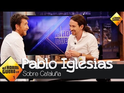 Pablo Iglesias habla sobre la independencia catalana - El Hormiguero 3.0