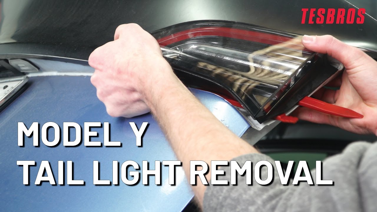 How to Remove Tesla Model Y Tail Lights