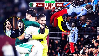 Les Folles Images De Zidane Et Du Sosie De Lumumda... Algérie 1-0 Rd Congo Boulbina Bonus