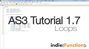 indie(Tutorials); - AS3 Game Development 1.7: Loops