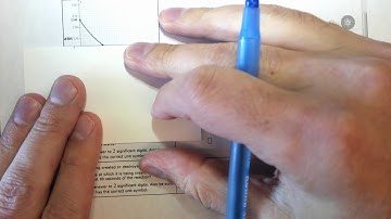 16.1cCalculating average and instantaneous reaction rate from a graph of concentration versus time