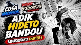 ADIK HIDETO BANDOU | WORST SABUROKUSANTA CHAPTER 1 | CROWS X WORST