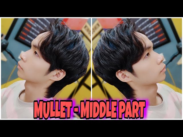 Mullet - Middle Part | Chia Sẻ Từng Bước Cắt , Góc Độ Cắt Và Uốn Cực Chi  Tiết | Ng . Tuấn Barber 17 - YouTube