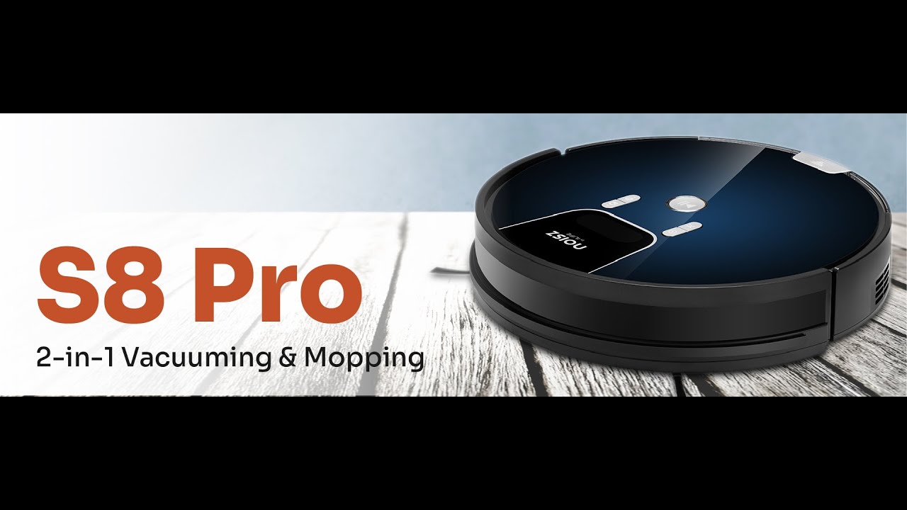S8 Pro Dry and Wet Vacuum cleaner Robotic Vacuum Cleaner YouTube
