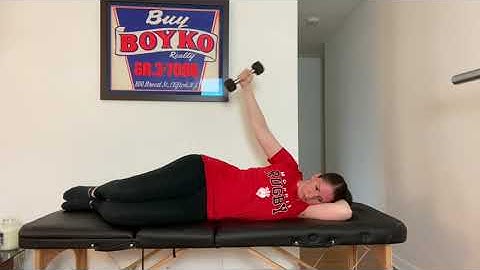 Dumbbell Sidelying Shoulder Abduction