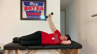 Dumbbell Sidelying Shoulder Abduction