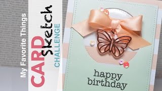 happy birthday | MFT Sketch Challenge