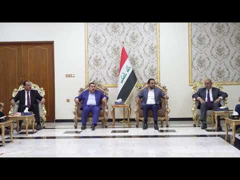 لقاء مع محافظ الأنبار وأعضاء مجلس النواب الممثلين للمحافظة