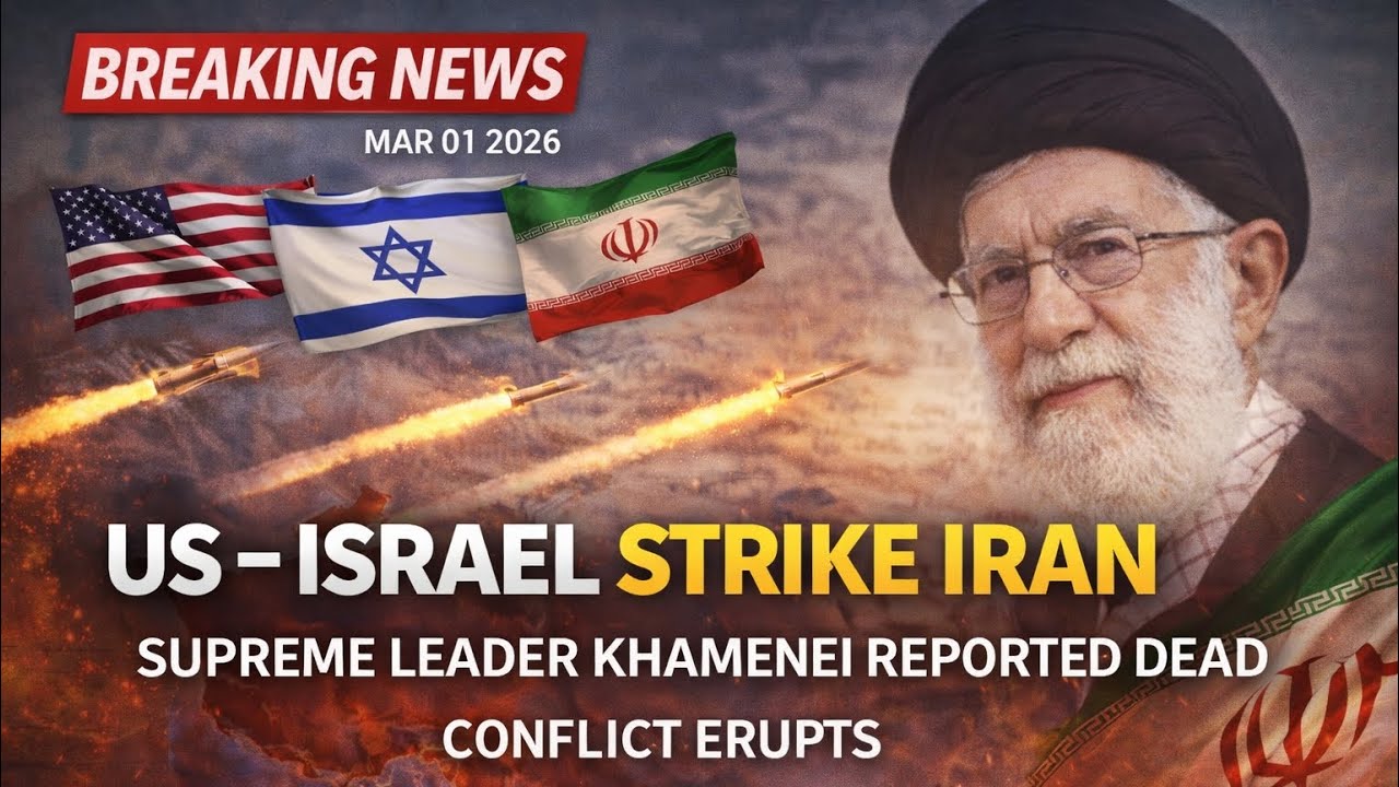 MAR 01 2026 - GIÁO CHỦ VỀ TRỜI - TƯỚNG LĨNH QUỐC TANG - MỸ & DO THÁI 🤨