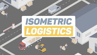 Isometric Logistics | After Effects Template