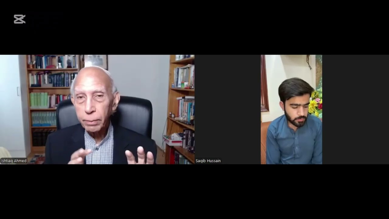 SINDH CANAL AND INDUS WATER ISSUE, A DISCUSSION BETWEEN SAQIB HUSSAIN MUGHERI AND DR  ISHTIAQ AHMED