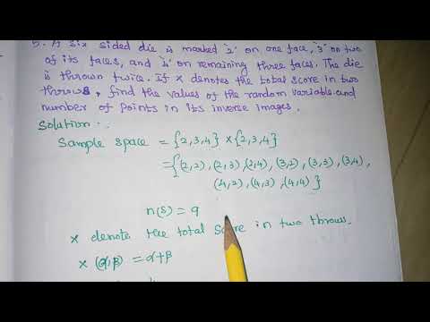 TN 12th MATHS PROBABILITY DISTRIBUTION EXERCISE 11.1 5th SUM