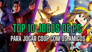 Os 10 MELHORES JOGOS de tela dividida e COOP para PC para jogar com AMIGOS