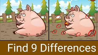 Find the difference | spot the difference between two pictures | Brain training video #004 screenshot 5