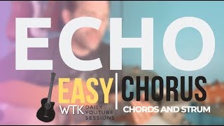 Echo by Elevation Worship Guitar Chorus Easy Lesson and Pattern / by Eric Roberts