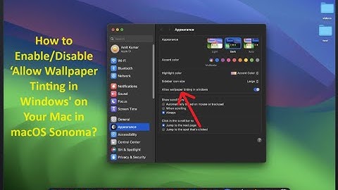How to Enable/Disable ‘Allow Wallpaper Tinting in Windows