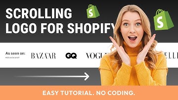 Scrolling Logo Shopify — Marquee Effect | Easy Tutorial, No coding