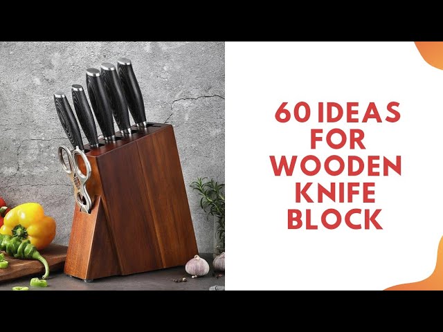 4-Tier Knife Block  Popular Woodworking