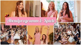 Abendprogramm Spiele Bei Unserer Hochzeit I Janice Life