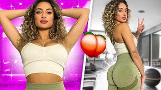 Gym Outfit *Hot* Try On Haul Challenge 💪 | Toni Camille