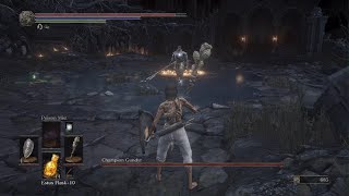 DARK SOULS III - Champion Gundyr NG+2 (Cheese Strategy)