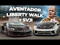 Aventador LIBERTY WALK + SVJ! Jedziemy do fabryki Lambo!