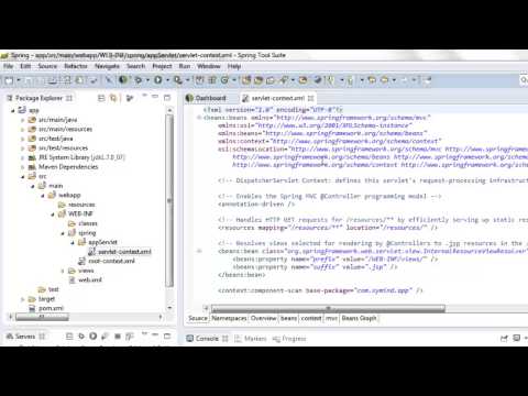 Tutorial de Spring (Java web) - Crear proyecto y hacer Hola mundo