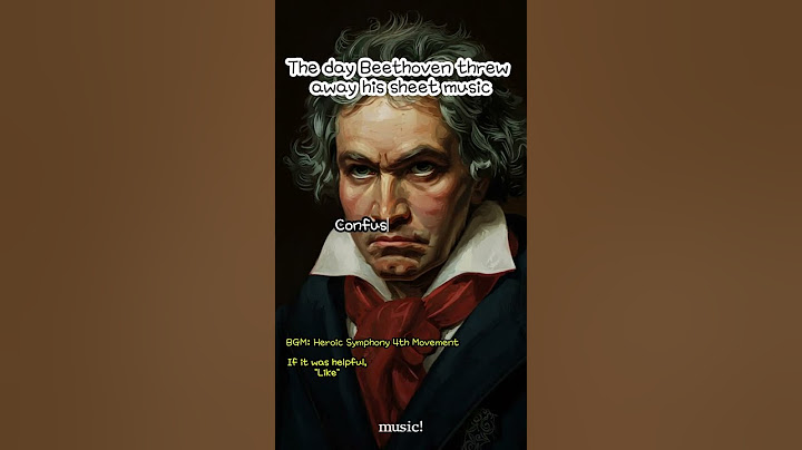 The day Beethoven threw away sheet music (details) #shorts #history #hero #knowledge #beethoven