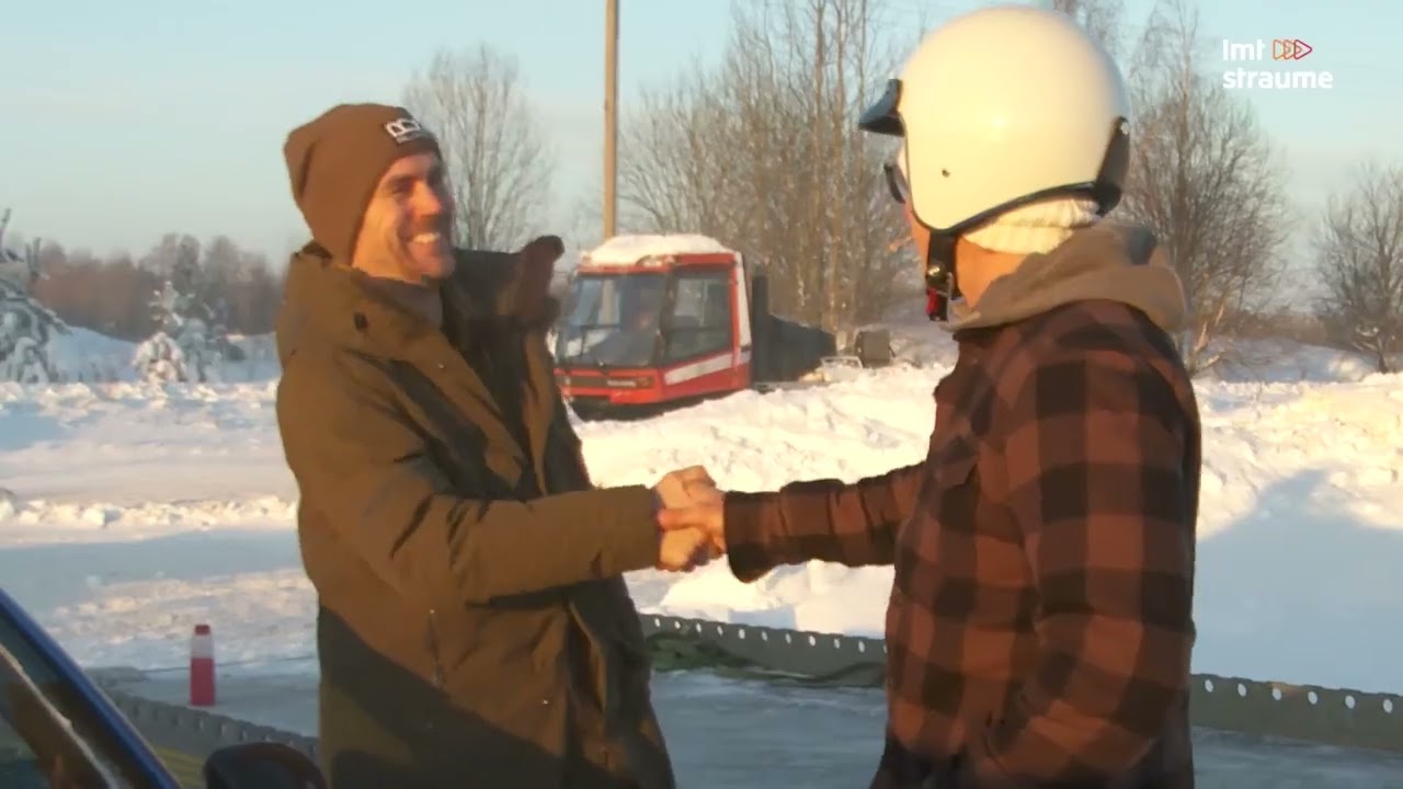 Timrots izmēģina ziemas trasi ar bagiju un BMW. Ātruma cilts S05E47