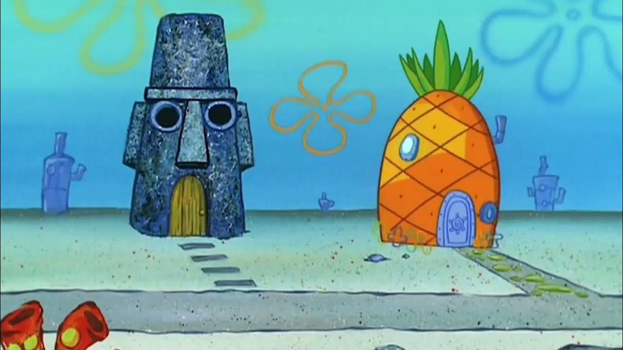 Squidward's House About to Explode for 10 Hours - YouTube