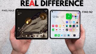 Google Pixel Fold Vs Oppo Find N2 - A REAL DIFFERENCE