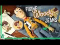I made toy story woody 30 in real life  sewing denim jeans custom collection seedtoys