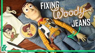 I Made Toy Story Woody 3.0 In REAL LIFE | Sewing Denim Jeans Custom Collection Seedtoys screenshot 3