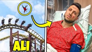 Ali fell off the roller coaster, then.. (The Royalty Family)